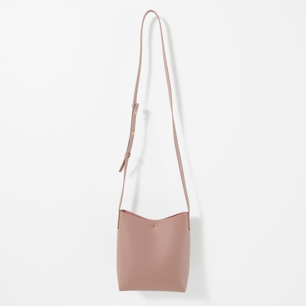 Anthropologie Samara Peony Pink Crossbody Bag - Picture 10 of 10